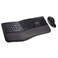 Kensington Pro Fit Ergonomic Wireless Keyboard and Mouse Black K75406US