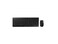 Cherry CHERRY Stream Desktop Recharge Wireless Keyboard Mouse Combo 24 GHz Connection Quiet Keys Slim Design Comfortable Writing Rechargeable Black