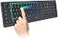 Clevetura CLVX 1 Windows Touch On Keys Gestures AI Keyboard Bluetooth USBC Low Profile Silent Scissor Keys Interactive RGB Aluminum Chassis Compatible with WindowsLinuxAndroid
