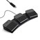 PCsensor Foot Pedal PC USB Triple Foot Switch Programmable Computer Keyboard Shortcut Key Customized Combination Key One Key Move for Video Game Office Equiment Control HID Mechanical Switch
