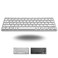 Macally Wireless Bluetooth Keyboard for Mac Premium Multi Device Connectivity Compatible Apple Keyboard for MacBook ProAir iMac Mac mini iPad Laptop and PC