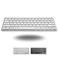 Macally Wireless Bluetooth Keyboard for Mac Premium Multi Device Connectivity Compatible Apple Keyboard for MacBook ProAir iMac Mac mini iPad Laptop and PC