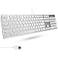 Macally UltraSlim USB Wired Keyboard with Number Keypad for Apple Mac Pro MacBook ProAir iMac Mac Mini Laptop Computers Windows Desktop PC Laptops Silver SLIMKEYPROA