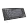 Logitech MX Mechanical Mini Wireless Illuminated Keyboard Clicky Switches Backlit Bluetooth USBC macOS Windows Linux iOS Android Metal
