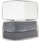 co2CREA Hard Travel Case Replacement for Logitech Ergo K860 Wireless Ergonomic Keyboard