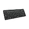 Logitech K250 Bluetooth Keyboard with Numpad Easy Connectivity Compact Wireless Keyboard Made with Recycled Plastic SpillResistant Comfortable Keys WindowsMacOS Graphite