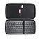 Hermitshell Hard Travel Case for Logitech MX Keys Mini Minimalist Wireless Illuminated Keyboard Black