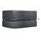 Logitech Ergo K860 Wireless Ergonomic Keyboard Split Keyboard Wrist Rest Natural Typing StainResistant Fabric Bluetooth and USB Connectivity Compatible with WindowsMac Black