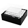 Hyekit Keycaps Storage Box 4th Floor PBT Dustproof Display Case 252 Keys Visible Top Cover Keycaps Collection Box for Cherry MOA XDA SA OEM MSA DSA Mao Profile Mechanical Keyboard Keycap Black