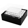 Hyekit Keycaps Storage Box 4th Floor PBT Dustproof Display Case 252 Keys Visible Top Cover Keycaps Collection Box for Cherry MOA XDA SA OEM MSA DSA Mao Profile Mechanical Keyboard Keycap Black