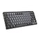 Logitech MX Mechanical Mini Wireless Illuminated Keyboard Linear Switches Backlit Bluetooth USBC macOS Windows Linux iOS Android Metal
