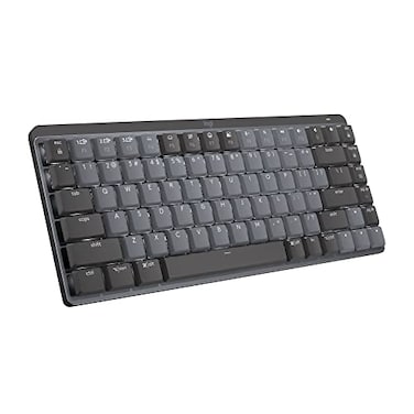 Logitech MX Mechanical Mini Wireless Illuminated Keyboard Linear Switches Backlit Bluetooth USBC macOS Windows Linux iOS Android Metal