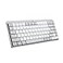 Logitech MX Mechanical Mini for Mac Wireless Illuminated Keyboard LowProfile Performance Switches Tactile Quiet Keys Backlit Bluetooth USBC Apple iPad Pale Grey
