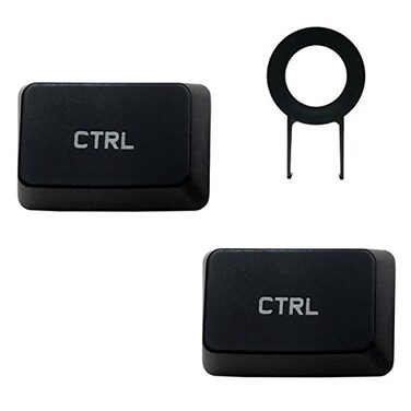 HUYUN 2X CTRL Keys LeftRight Replacement Keycaps Replacement for Logit G910 Keyboard Romer G