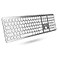 Macally Premium Bluetooth Keyboard for Mac Compatible Apple Keyboard with Numeric Keypad Multi Device Wireless for MacBook ProAir Mac mini Pro iMac Laptop