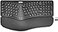 Arteck Split Ergonomic Keyboard with Cushioned Wrist and Palm Rest 24G USB Wireless Comfortable Natural Ergonomic Split Keyboard for Windows Computer Desktop Laptop
