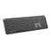 Logitech Signature Slim K950 Wireless Keyboard Sleek Design Switch Typing Between Devices Quiet Typing Bluetooth MultiOS Windows Mac Chrome Graphite