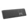 Logitech Signature Slim K950 Wireless Keyboard Sleek Design Switch Typing Between Devices Quiet Typing Bluetooth MultiOS Windows Mac Chrome Graphite