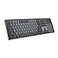 Logitech MX Mechanical Wireless Illuminated Performance Keyboard Tactile Quiet Switches Backlit Keys Bluetooth USBC macOS Windows Linux iOS Android Metal Graphite
