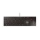 Cherry KC 6000 Slim Keyboard USB Interface English US SX Keyswitch Black