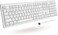 Macally FullSize USB Wired Keyboard for Mac MiniPro iMac Desktop Computer MacBook ProAir Desktop w 16 Compatible Apple Keyboard with Numeric Keypad Rubber Domed Keycaps Spill Proof