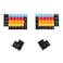 YMDK DSA Profile PBT Blank Keycap Set for Ergo Ergodox Planck Preonic Lily 58 Keyboard