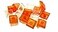 X-keys Xkeys Keycap Cherry MX Compatible 1x1 Orange 10 Pack