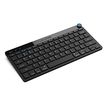 JLab Go Wireless Keyboard Bluetooth USB Dongle MultiDevice UltraCompact Black