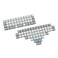 YMDK XDA DSA Blank PBT Keycaps Suitable for Ortholinear Layout MX Keyboard XD75 ID75 Split36 Split46 Planck Preonic Niu40 Only Keycap