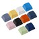 BEIDUOYANG 10PCs 1U XDA Profile Keycap Set Multi Color PBT Blank Keycaps Mechanical Keyboard Installation Dye Sublimated Keycaps gray purple