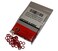 Captain O-Ring Captain ORing Rubber Oring Keyboard Switch DampenersSound Reducers Red 40AL 02mm Reduction 135 pcs wScreen Cloth
