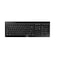 Cherry Stream Keyboard Wireless Cordless Keyboard 24 GHz Connection Whisper Quiet Keys Slim Design BatteryPowered SX Scissor Switches QWERTY Black