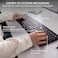 Cherry Stream Keyboard Wireless Cordless Keyboard 24 GHz Connection Whisper Quiet Keys Slim Design BatteryPowered SX Scissor Switches QWERTY Black