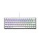 Cooler Master SK620 60 Silver White Mechanical Keyboard with Low Profile Blue Switches New and Improved Keycaps and Brushed Aluminum Design