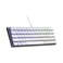 Cooler Master SK620 60 Silver White Mechanical Keyboard with Low Profile Blue Switches New and Improved Keycaps and Brushed Aluminum Design
