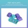 IOAOI PBT Keycaps 61 OEM Profile Keycaps for Cherry MX Switches GH60 RK61 ALT61 Annie Mechanical Keyboards with Key Puller Purple Cyan
