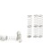 kakiwutj 110PcsPack Keyboard Switches Springs 22mm 60g 2Stage Spring for Custom Replacement Standard MX Style Switches 60g