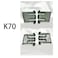 LZYDD Keyboard Stand Feet Legs for Corsair k70 k63 and K65 LUX RGB Compact Mechanical Keyboard