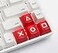 LZYDD Keyboard Keycaps ArrowDirection Key PSP Controller Pattern Cherry MX Key Cap for MX Switches Backlit Mechanical Gaming Keyboard Red