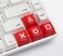 LZYDD Keyboard Keycaps ArrowDirection Key PSP Controller Pattern Cherry MX Key Cap for MX Switches Backlit Mechanical Gaming Keyboard Red