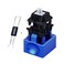 New Fashion Kingdom Aluminum Alloy Switch Opener with Keycap Puller for Cherry MX Switches Blue