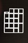 nullbits OEM FR4 Plate for Tidbit 19Key Mechanical Numpad Kit White
