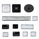 NUOLAISUN Keyboard Keycaps Keys Cap US Set Replacement for MacBook Pro A1989 A1990 2018 2019 Year 13 15 Full Keycap with Removal Tool
