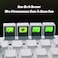OLizee Retro Esc Keycap with 4 Replaceable Cards OEM Profile Keycap Backlit Keycap Gaming Keyboard Keycap for Mechanical Keyboard MX Switch Decoration Fixed Keyboard