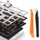 RunJRX Poron PCB Foam 108 Layout Switch Pads 120Pcs and Sound Dampeners for Custom Keyboard