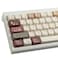 TYRIXKI PBT Keycaps 142 Keys Cute Keycaps DyeSublimation Coffee Cat Keycap Mao Profile Custom Keycap for Cherry Gateron MX Swithes Mechanical Gaming Keyboards