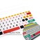 WYGCH Ultra Thin Silicone Keyboard Cover for Logitech K480 Multi Device Keyboard Protcetive SkinCreative Rainbow Font