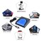 iKKEGOL Upgraded USB Single Foot Pedal Switch Control One Key Footswitch Program Customized Computer Keyboard Mouse Game Action HID Blue Pedal