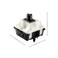 Cherry MX Black Clear TOP Switch Kit 23 Mechanical Keyboard Switches for DIY Hot Swap or Gaming Keyboard Linear Switch with No Click Powerful Direct