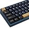 Hyekit Keycaps 171 Keys Blue Samurai Custom Keycaps Doubleshot ABS Keycap Set Cherry Profile for Cherry Gateron MX Switches Mechanical Keyboard US and UK Layouts225u 275u 3u 625u 7u Spaceba